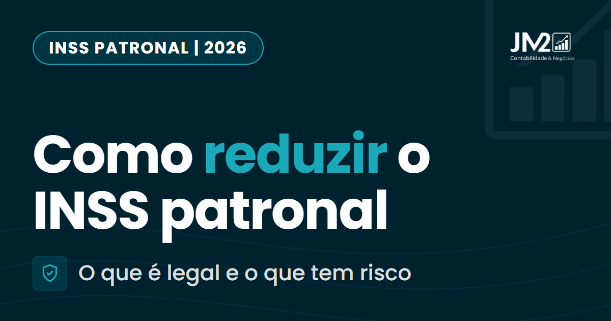Capa do artigo: Como reduzir o INSS patronal legalmente