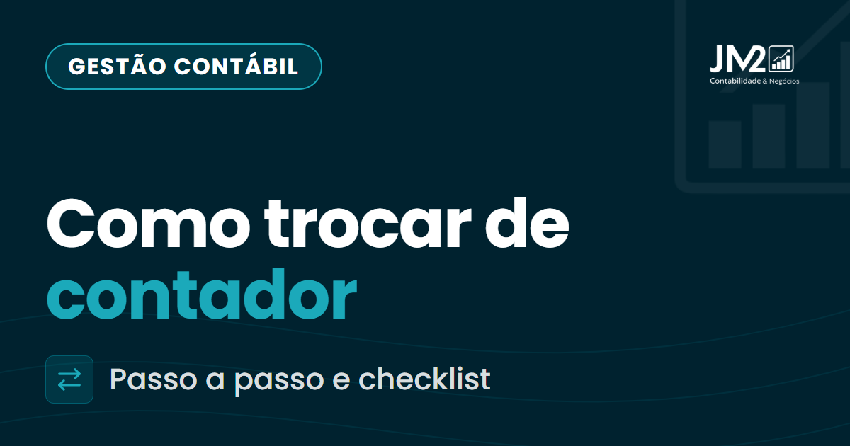 Capa do artigo: como trocar de contador, passo a passo