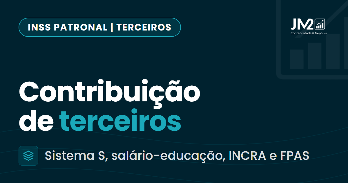 Capa do artigo: contribuição de terceiros, Sistema S e FPAS