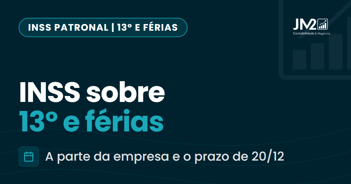 Capa do artigo: INSS sobre 13º salário e férias, a parte da empresa